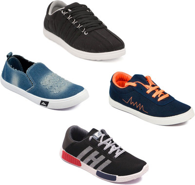 

Asian Men's Combo pack of 4 Casuals For Men(Multicolor