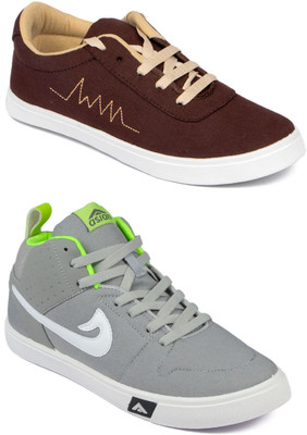 

Asian Men's Combo pack of 2 Casuals For Men(Multicolor