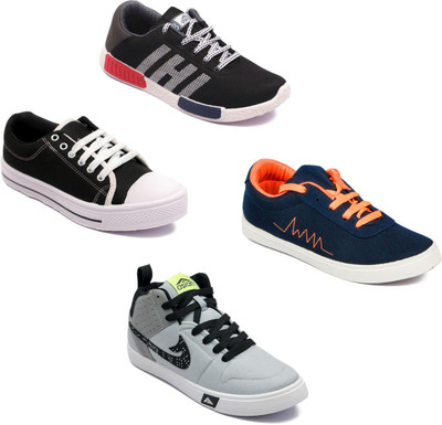 

Asian Men's Combo pack of 4 Casuals For Men(Multicolor