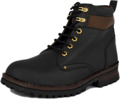 

Blue Aero Comfortable Styles Black Boots For Men(Black