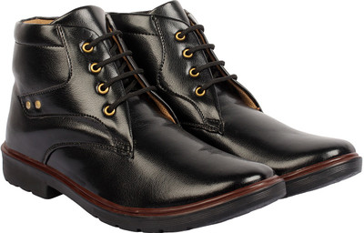 

AMJ Boots For Men(Black