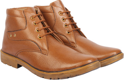 

AMJ Boots For Men(Brown