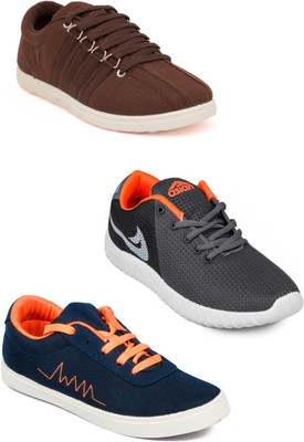 

Asian Men's Combo pack of 3 Casuals For Men(Multicolor