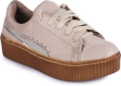 

Sapatos Casuals For Women(Beige, Sta-3005-beige
