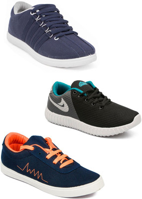 

Asian Men's Combo pack of 3 Casuals For Men(Multicolor
