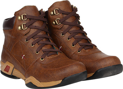 

Kraasa Riding Rockers Boots For Men(Brown