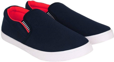 

WELDONE Men's Cool Loafers For Men(Black, Red