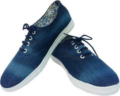 

NEXA Royal Collections women denim parx shoes Party Wear For Women(Blue