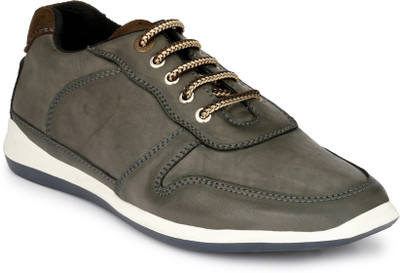 

El Paso Men's Grey Artificial Leather Lace Up Comfort Casual Shoes Casuals For Men(Grey