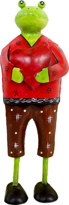 

The Atr Affair Decorative Showpiece - 32 cm(Iron, Multicolor)