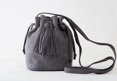 

Thou Art Women Casual Grey, Silver Leatherette, Velvet Hobo