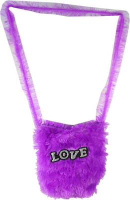 

spero Girls Casual Purple Leatherette Sling Bag