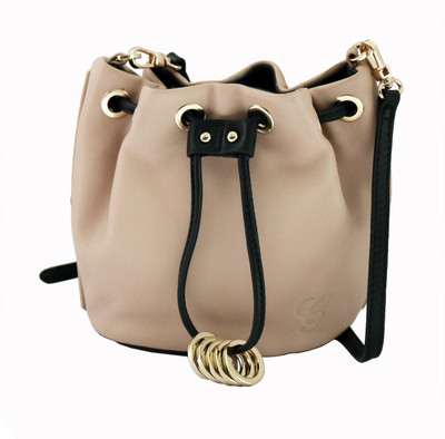 

Gripp Women Casual Beige Genuine Leather Sling Bag