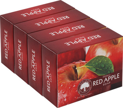 

Old Tree Red Apple Soap(480 g, Pack of 4)