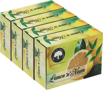 

Old Tree Lemon and Neem Soap(480 g, Pack of 4)