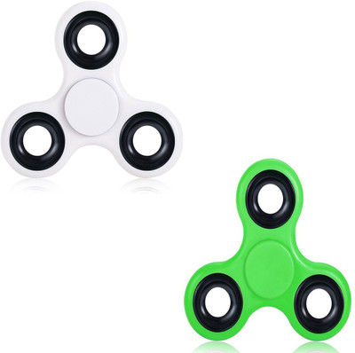 

Accincart combo of green and white spinner(Green, White)
