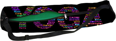 

Orgner Poly Canvas Printed yoga mat Covers. Design : Yoga Music Multipurpose Bag(Multicolor, 20 L)