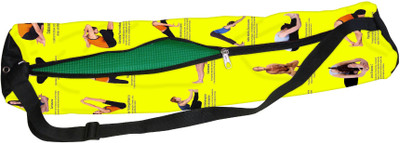 

Orgner Poly Canvas Printed yoga mat Covers. Design : Different yoga posture Multipurpose Bag(Multicolor, 20 L)