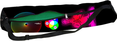 

Orgner Poly Canvas Printed yoga mat Covers. Design : Modern yoga graphic Multipurpose Bag(Multicolor, 20 L)