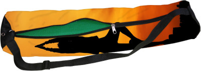 

Orgner Poly Canvas Printed yoga mat Covers. Design : Sun Set Yoga Multipurpose Bag(Multicolor, 20 L)
