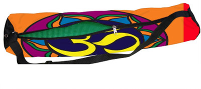 

Orgner Poly Canvas Printed yoga mat Covers. Design : Om the original syllable Multipurpose Bag(Multicolor, 20 L)