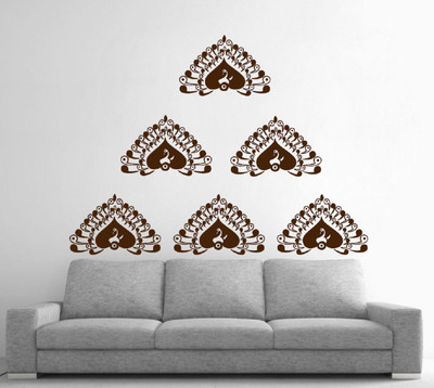 STICKER STUDIO 30 cm Wall Sticker (Mesmerising motif,Surface Covering Area - 180 x 120 cm) 6 Qty. Removable Sticker(Pack of 1)
