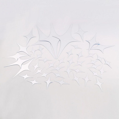 

SYGA  Wall Sticker Sticker(Pack of 43, Silver