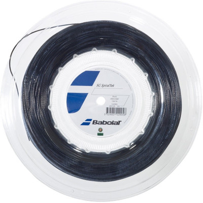 

Babolat SG Spiraltek 1.3 Tennis String - 200 m(Black)