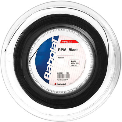 

Babolat RPM Blast 1.30 Tennis String - 12 m(Black)