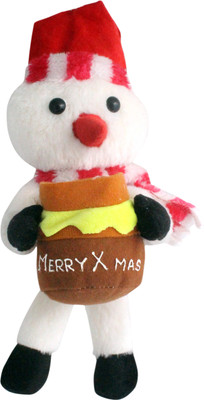

Tickles Happy Christmas Snowman - 30 cm(Pink)