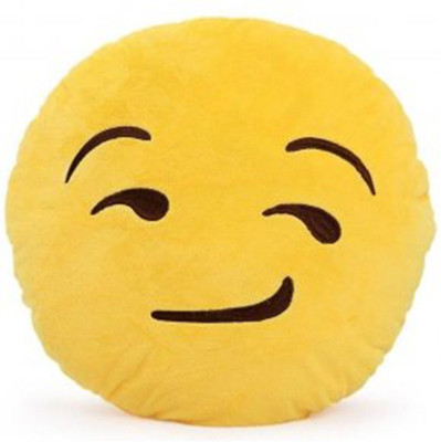 

Tickles Smiley Cushion - 30 cm(Yellow)