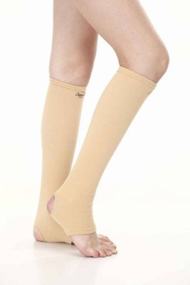 

Samson Varicose Vein Stockings (Below Knee) Knee, Calf & Thigh Support (L, Beige)