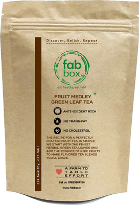 

FabBox Zesty Orange Green Tea Pouch(30 g)