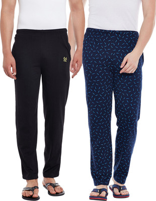 MACK JONNEY Solid, Printed Men Multicolor Track Pants