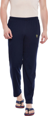 VIMAL JONNEY Solid Men Dark Blue Track Pants
