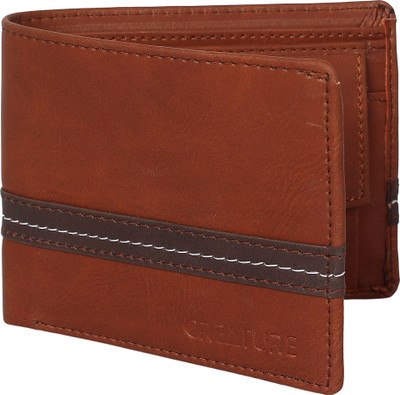 

CREATURE Men Brown Artificial Leather Wallet(3 Card Slots)