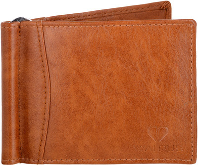

Walrus Men Beige Genuine Leather Card Holder(6 Card Slots)