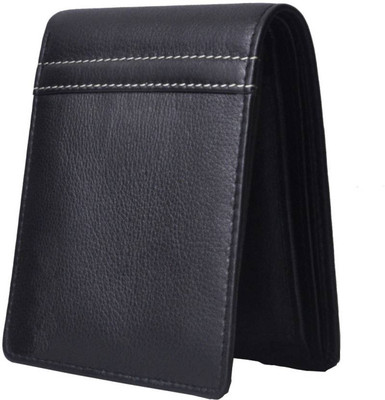 

choice365 Men Black, Brown Genuine Leather, Artificial Leather, Denim Wallet(8 Card Slots)