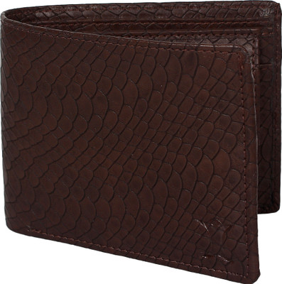 CREATURE Men Brown Artificial Leather Wallet(3 Card Slots)