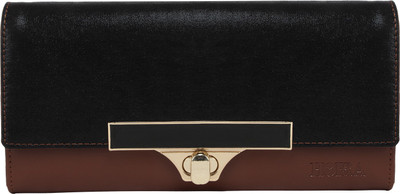 

Horra Women Brown Artificial Leather Wallet(3 Card Slots)