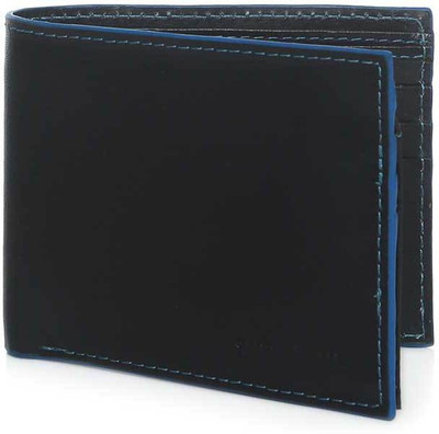 

Satya Paul Men Black Genuine Leather Wallet(6 Card Slots)