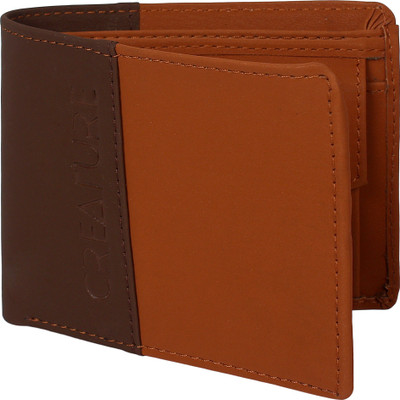 

CREATURE Men Brown Artificial Leather Wallet(3 Card Slots)