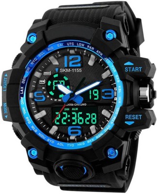 Shunya 1155BLUE Outdoor Sports Dual Time Watch - For Men Watch  - For Men   Watches  (Shunya)