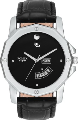 ROMEX DD-44STNBLK NEW ARMY BLACK DAY DATE SERIES Watch  - For Boys   Watches  (Romex)