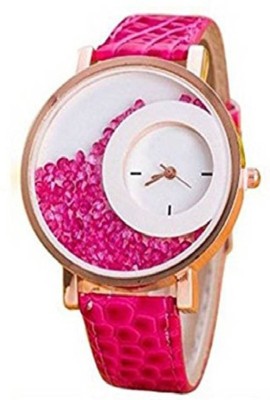 RJL Analogue Round Dial Stylish Fancy Watch mxre pink jk84 Watch  - For Girls   Watches  (RJL)
