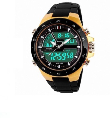 Stopnbuy 1016-Gold Chronograph Watch  - For Men   Watches  (Stopnbuy)
