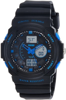 Fashionnow SKMEI Blue Multi Function Analo - Digital Men Watch 0955 Blue Watch  - For Men   Watches  (Fashionnow)