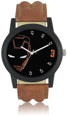 E-Smart LO4 Black Gens Leather Analog Watch For Men & Boys Watch  - For Men   Watches  (E-Smart)