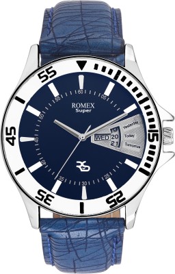 ROMEX DD-3072BLU DAY DATE DISPLAY Watch  - For Boys   Watches  (Romex)