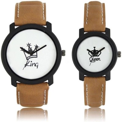 RJL Analogue Round Dial Stylish Fancy Watch lorem king queen jk79 Watch  - For Girls   Watches  (RJL)
